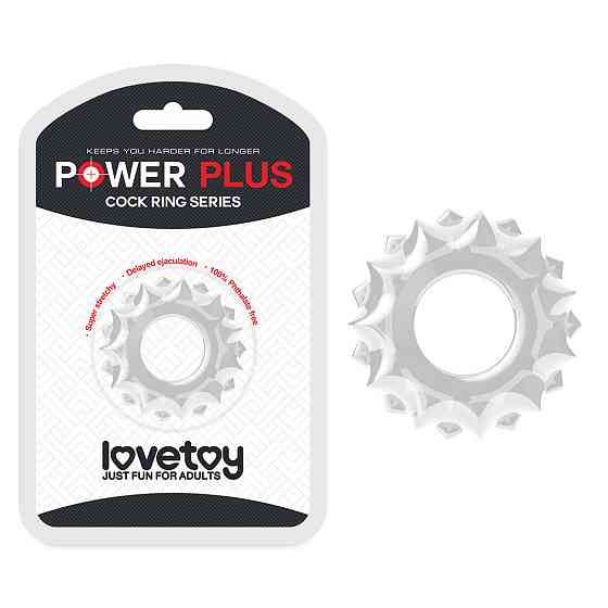 Ерекційне кільце - Power Plus Cockring 1 Clear Sex Aura Київ