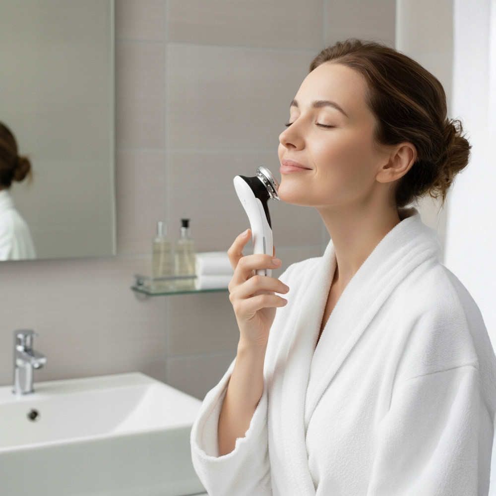 Массажер для лица безыгольная мезотерапия 5 режимов работы Soulima (25888) Нововолынск - изображение 10