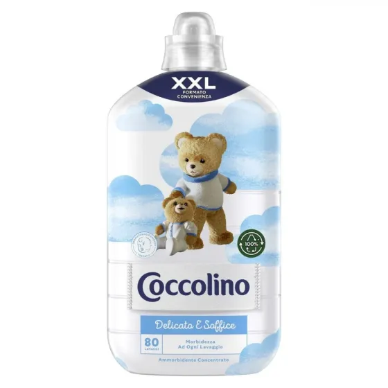Ополаскиватель для детского белья Coccolino Sensetive XXL 76стирок, 1750 мл Львов