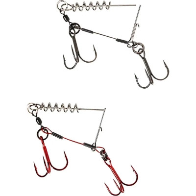 Оснащення Savage Gear Carbon49 Corkscrew Stinger 2x3/0 31kg (2 шт/уп.) (1854.09.75) Вінниця - фото 1
