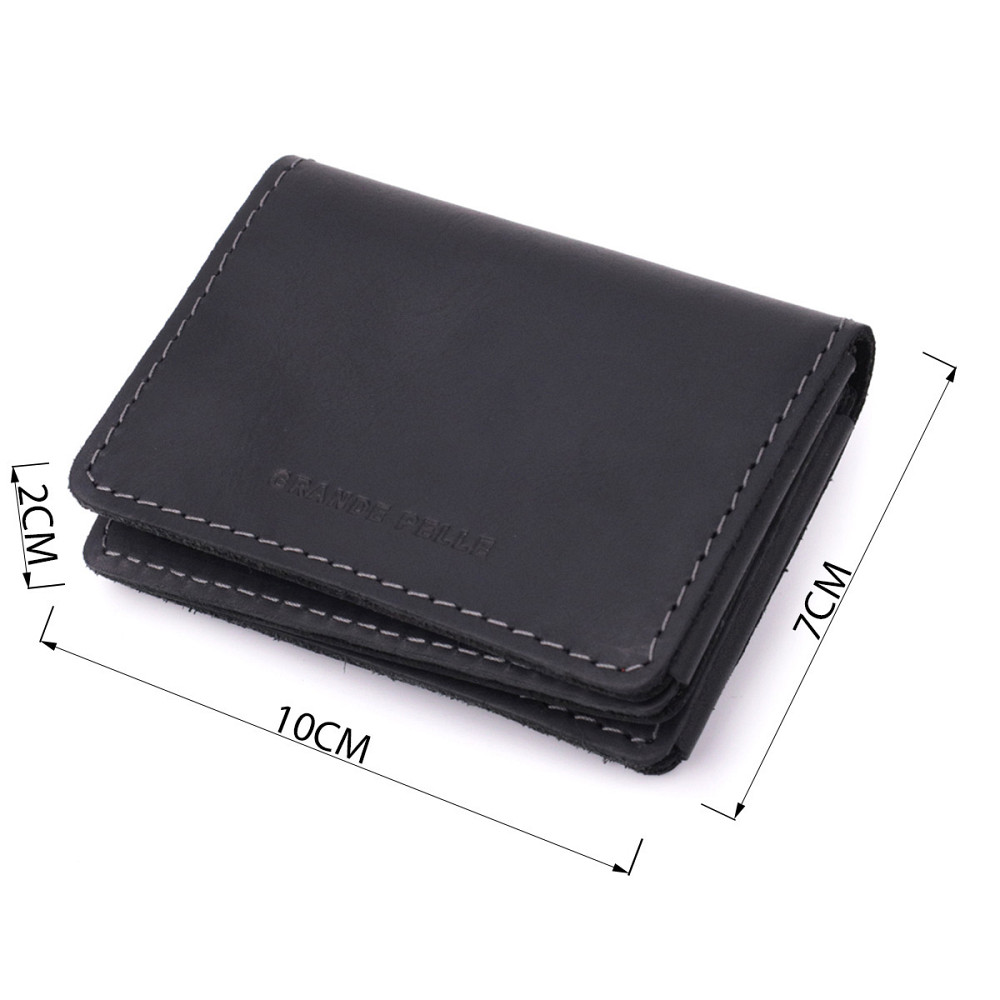 Превосходная обложка на автодокументы в винтажной коже Черный (GRANDE PELLE) Киев - изображение 7