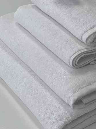 Комплект махрових рушників Ideal Textile 2 шт (50х90см+70х140см) білий 600 г/м2 (56861202) Чернівці