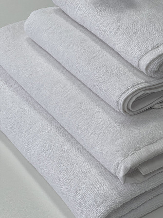 Комплект махрових рушників Ideal Textile 2 шт (50х90см+70х140см) білий 600 г/м2 (56861202) Чернівці - фото 4