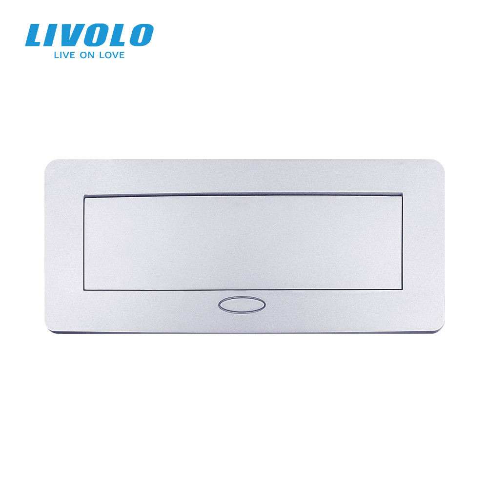 LIVOLO Розетковий люк LIVOLO срібний, вбудований у стільницю, меблевий пустий корпус без розето Коломия - фото 5
