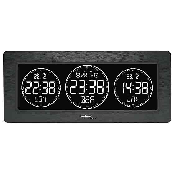 Годинник настільний Technoline WT458 Black (WT458) Киев