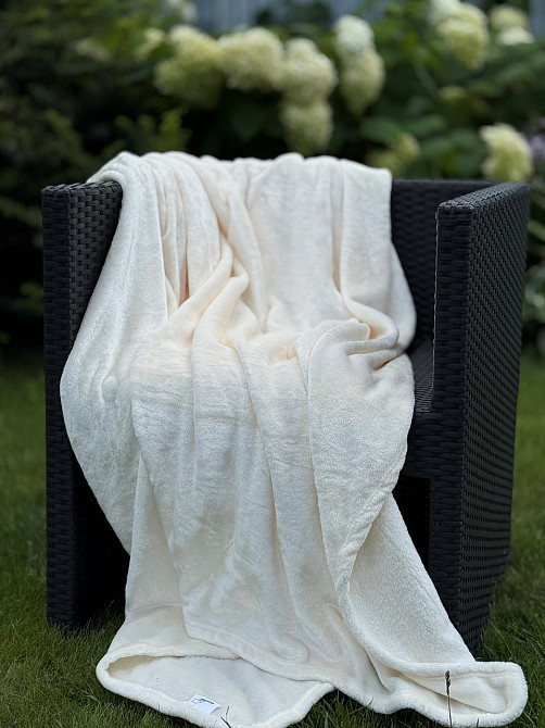 Ecotton Плед Ecotton 220х240 см з мікрофібри Well Soft пудровий молочний (5202 Turledove) Коломыя - изображение 1