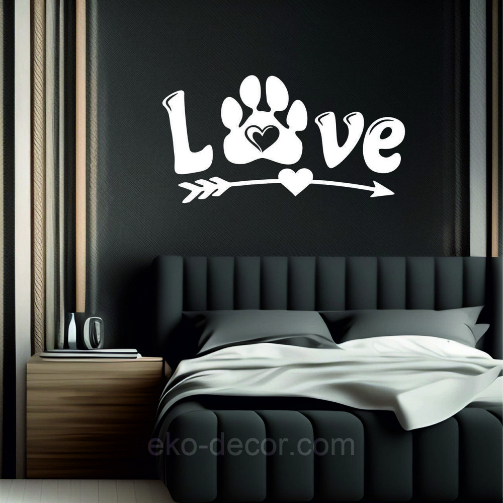 Декоративне настінне 3D Панно «LOVE » Декор на стіну з об'ємом Київ - фото 8