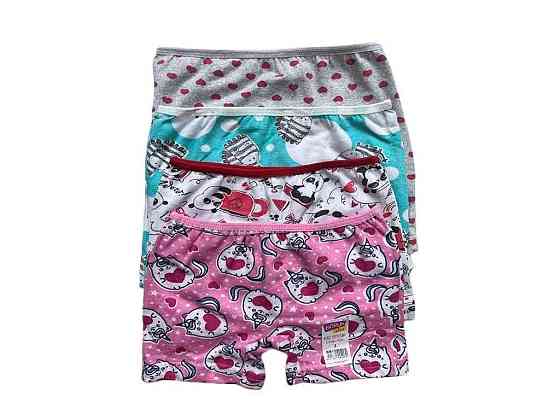 Трусы шорты для девочки, микс р.7-8 ТМ Doruk Solmir Киев