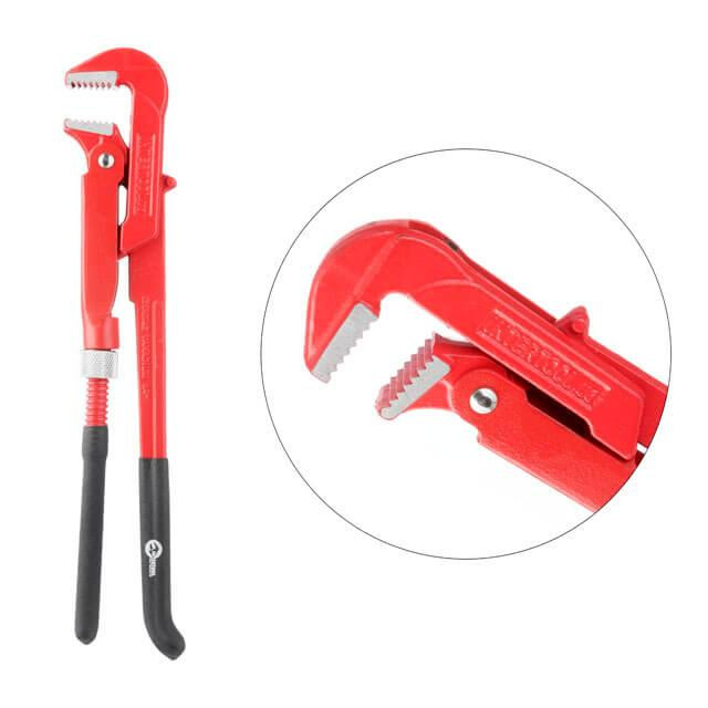 Ключ трубний 0.75" 90° INTERTOOL HT-0186 Київ - фото 2