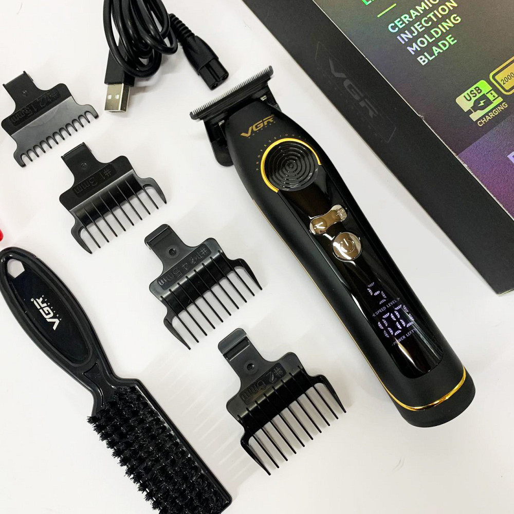 Машинка для стрижки волосся для професіоналів VGR V-299 Електробритва голови UB-97 Київ - фото 1