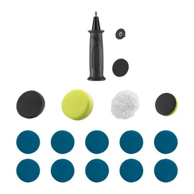 Шлифовальная машина Ryobi полировальная RDP18-0, 18В ONE+, 76мм + набор аксессуаров (без АКБ и ЗУ) (5133005897) Винница - изображение 6