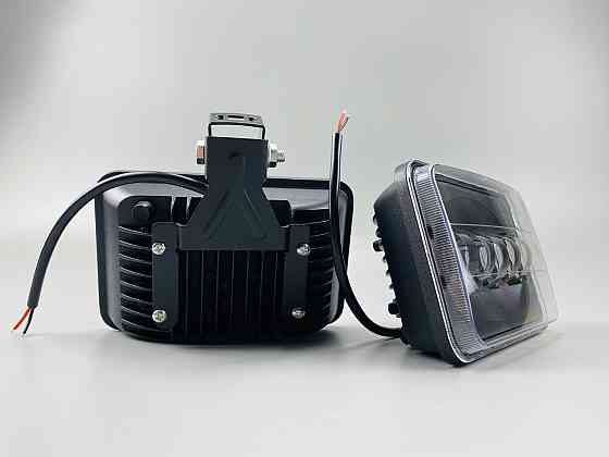 Додаткова фара LED прямокутна світлодіодна прямокутна 50W (5 діодів) led chip CREE Мукачево