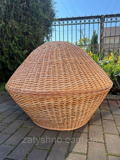 Большая плетеная люстра Киев - изображение 8