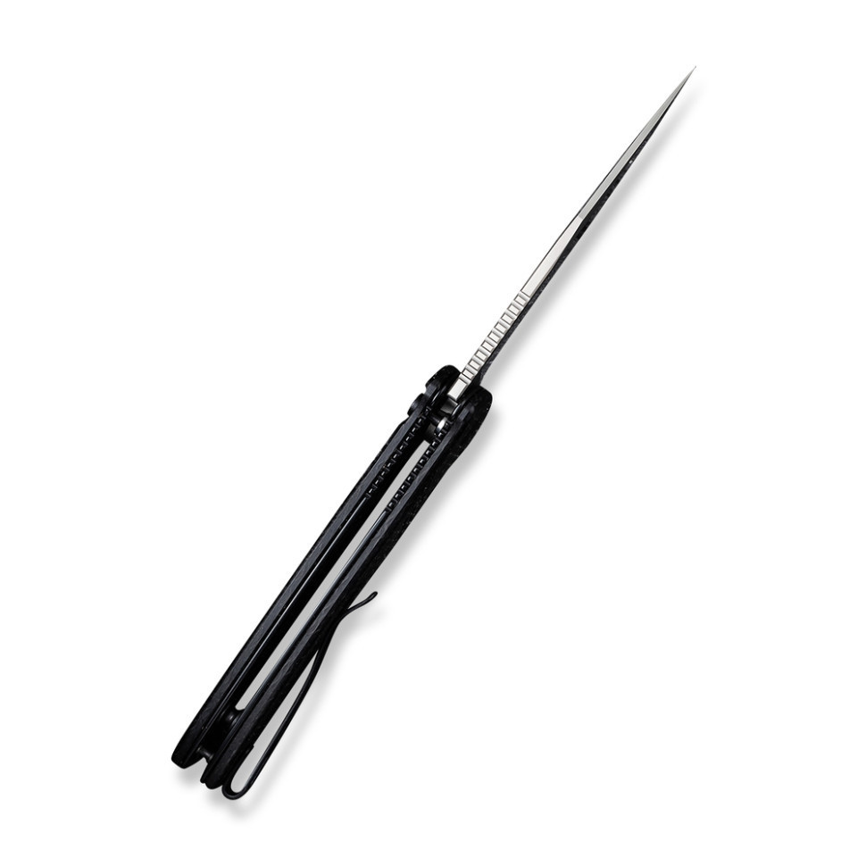 Ніж складаний туристичний Civivi Cogent, (8.8 см) 14C28N / Micarta чорний Київ - фото 5