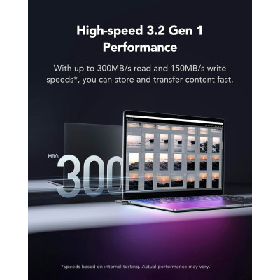 USB флеш накопитель Lexar 64GB JumpDrive Fingerprint F35 Pro USB 3.2 (LJDF35P064G-RNBNG) Винница - изображение 7