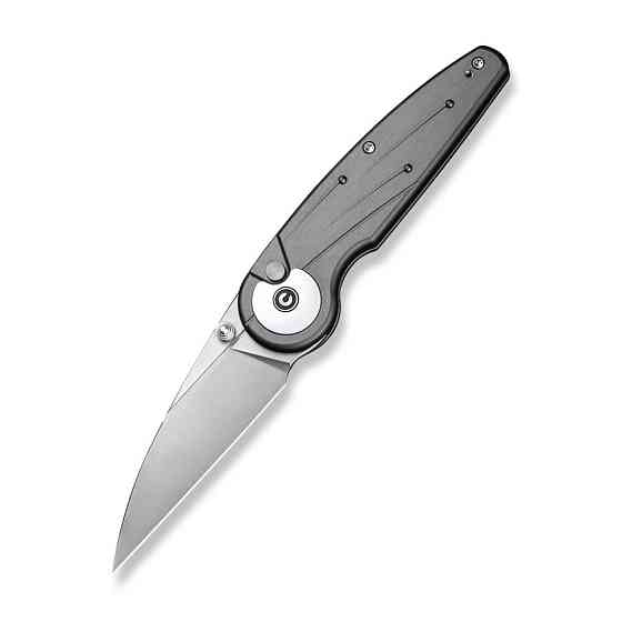 Нож складной туристический Civivi Starflare, (8.4 см) Nitro-V / Aluminum серый Киев
