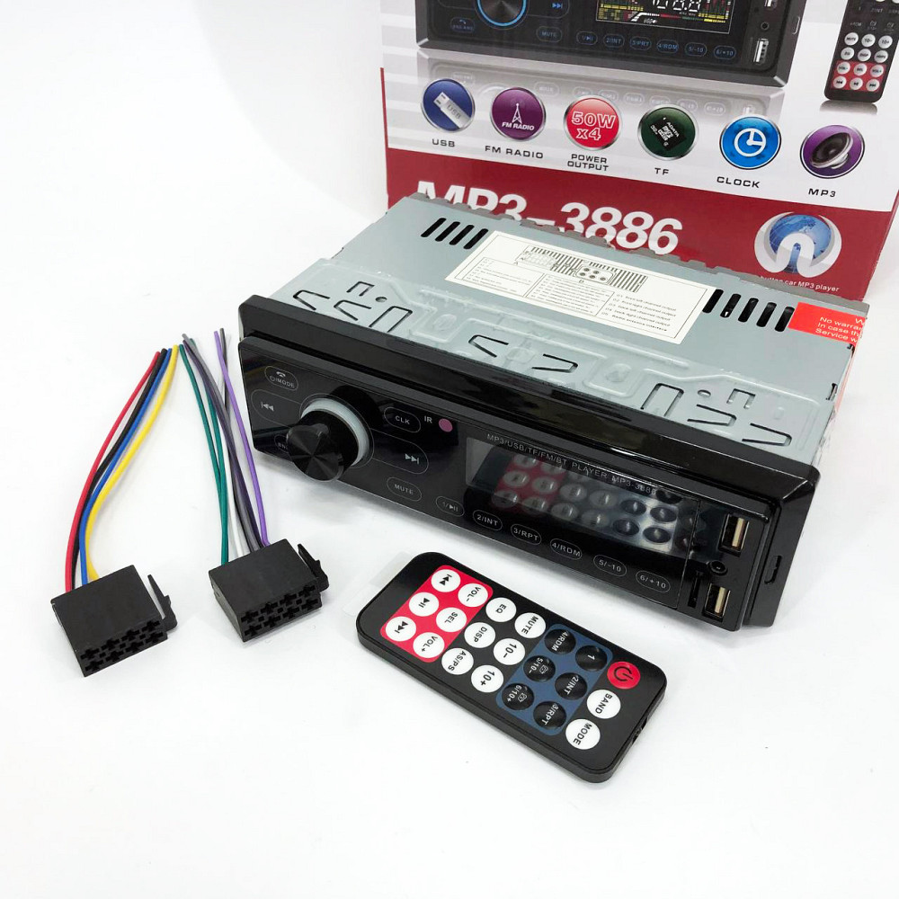 Магнитола сенсорная MP3, Бездисковые автомагнитолы 1 din, Магнитола с usb для дома TP-89 Львов - изображение 17