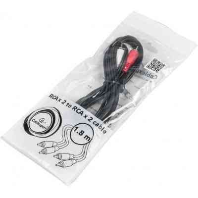 Кабель мультимедійний 2RCA to 2RCA 1.8m Cablexpert (CCA-2R2R-6) Вінниця