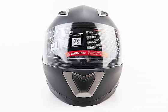 Шолом інтеграл, закритий BLD-M62 М (57-58см), ЧОРНИЙ матовий Киев