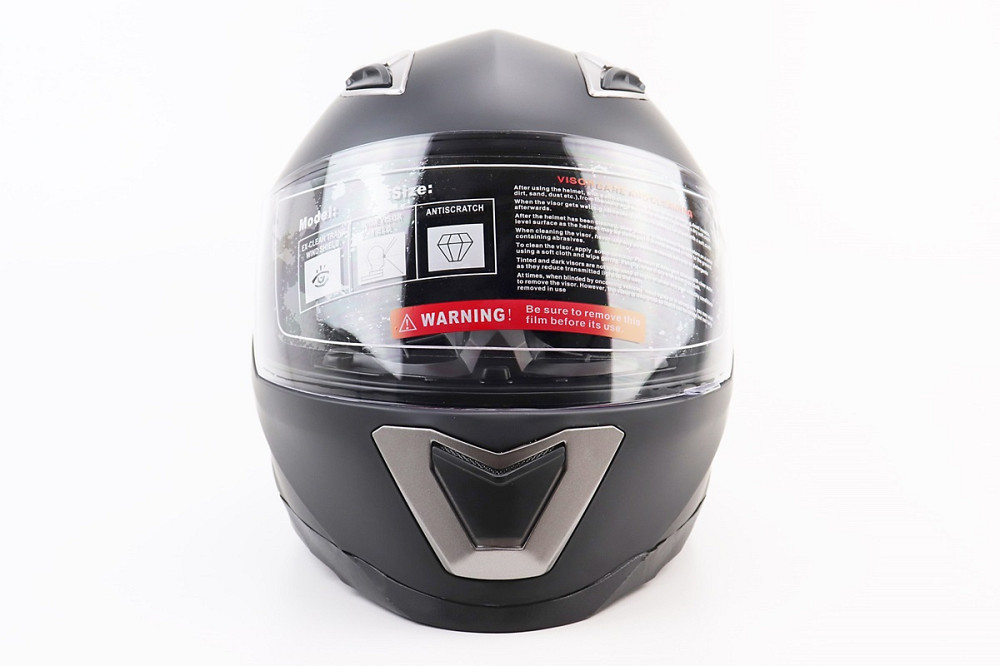 Шолом інтеграл, закритий BLD-M62 М (57-58см), ЧОРНИЙ матовий Киев - изображение 4