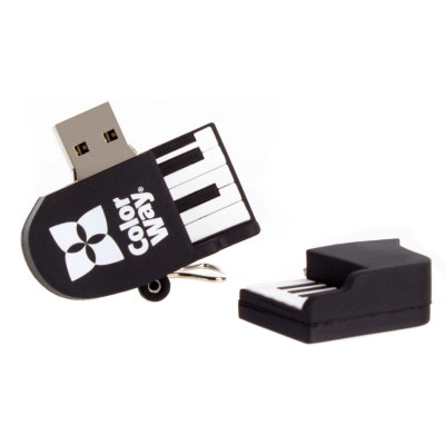 USB флеш накопитель ColorWay Piano 32 GB 3.0 Black (CW-USBPO32) Винница - изображение 2
