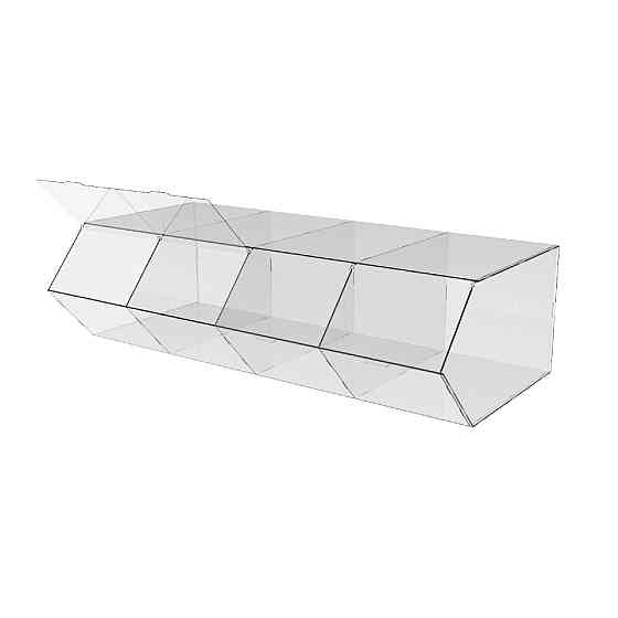 Диспенсер  EKOSTAR для конфет сухофруктов 4 ячейки Киев