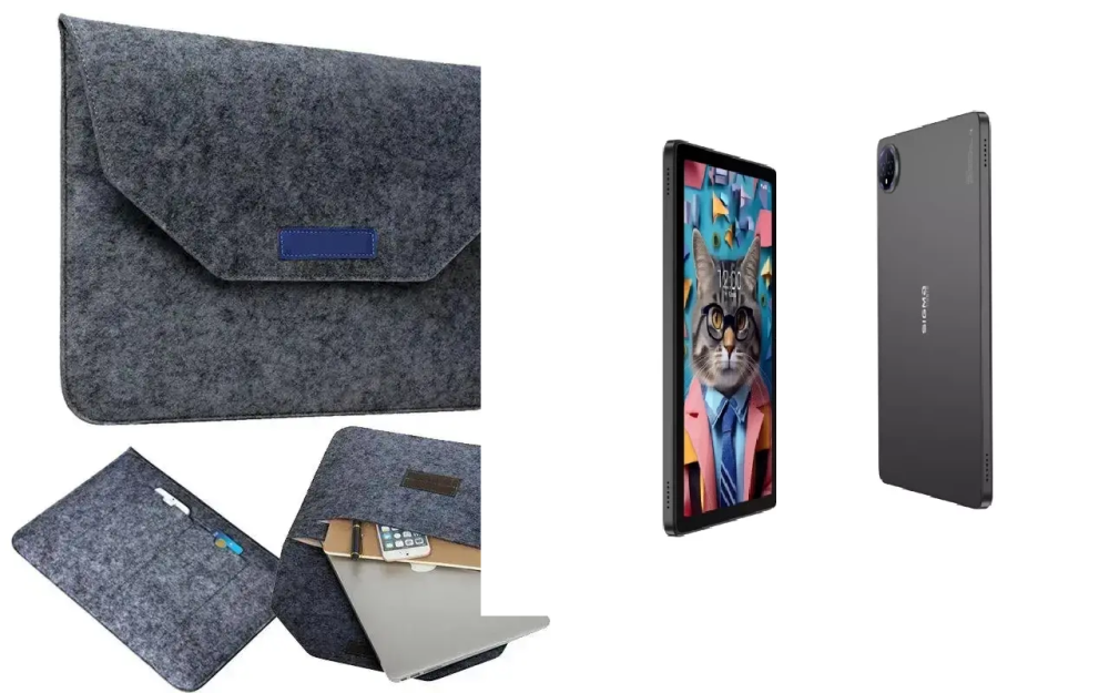 Сумка Wool із войлока для планшета Sigma mobile Tab A1035 Ultra Київ - фото 1