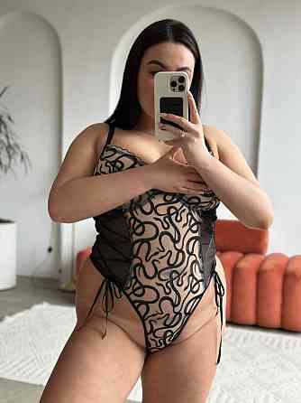 Сексуальне жіноче боді plus size чорне великих розмірів прозоре на бретельках відкритою спиною з кісточками 4XL Одеса