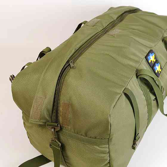 Сумка тактична Kiborg Military bag 130L Оlive. Транспортна сумка військова, армійська сумка на 130 літрів Київ