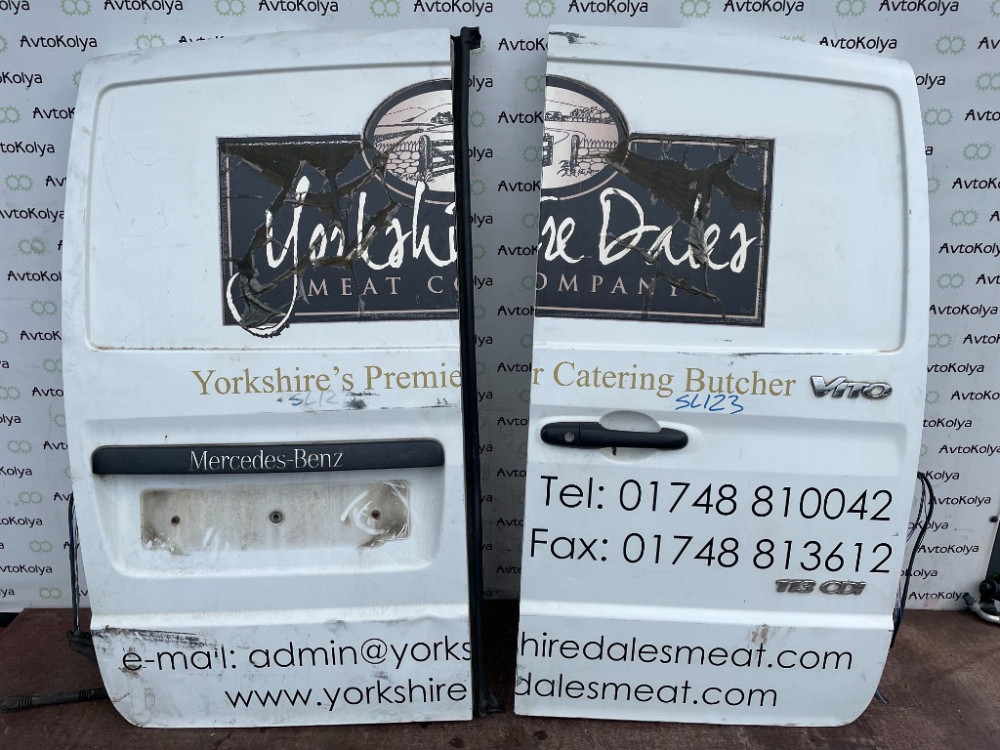 Двері задні Mercedes Vito W639 2003-2014 Ковель - изображение 1