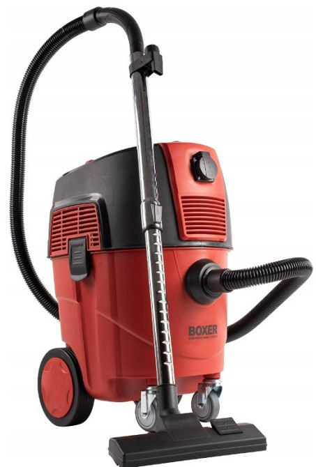 Промисловий пилосос BX-113 для гіпсового пилу, бак 35 л, 4500 Вт, HEPA фільтр, розетка для інструменту Одеса - фото 2