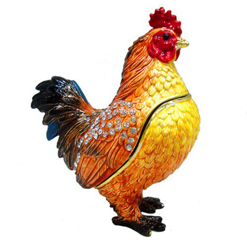 Скринька під Фаберже красива Півень Київ - фото 1