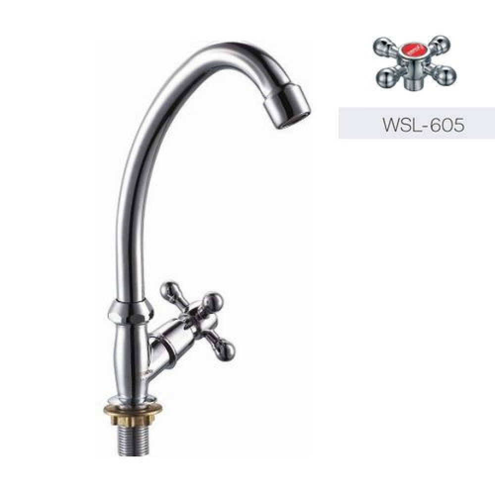 Монокран для холодної води Zerix TZF 605 високий вилив (ZX0093) Чернівці - фото 3