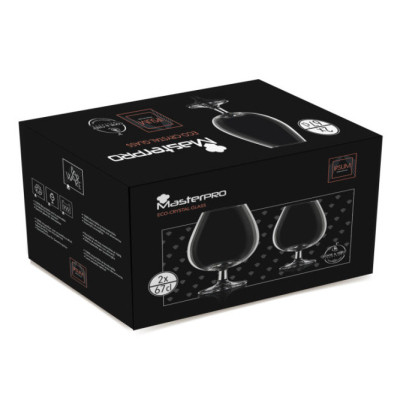 Набір келихів MasterPro Barware Oenology 670 мл 2 шт (BGEU-2883) Вінниця - фото 2