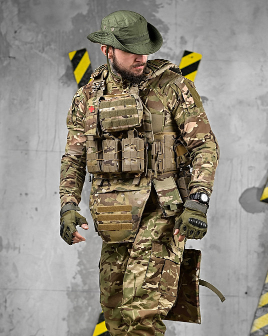 Плитоноска та РПС мультикам у зборі мультика кордура під магазин аптечку рацію Одеса - фото 2