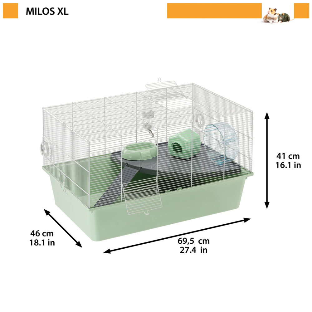 Клетка модульная для хомяков и мышей Ferplast Milos XL (Ферпласт Милос XL) Запорожье - изображение 2