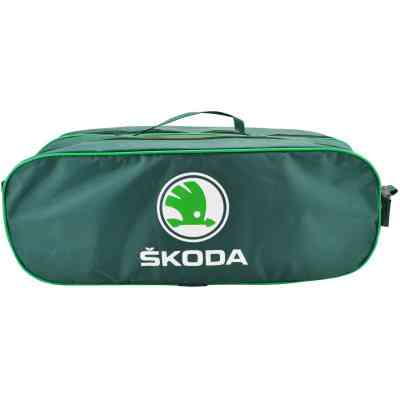 Сумка-органайзер Poputchik в багажник з логотипами Skoda (03-030-2Д) Вінниця
