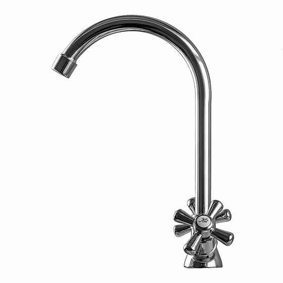 Змішувач для кухні DOMINO DK-H104-2N-CHROM хрест SHARM (000011192) Київ