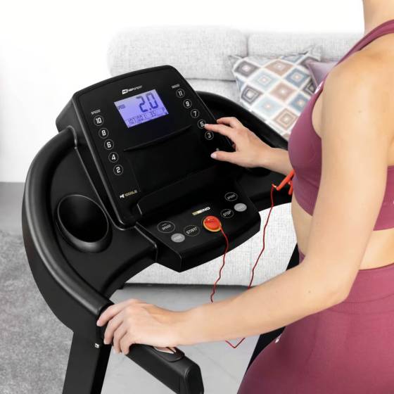 Беговая дорожка Hop-Sport HS-1000LB Wind серый Киев