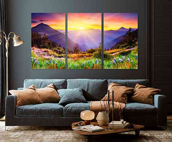 Модульная картина в гостиную / спальню  Природа    ART-227_3A Киев
