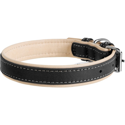 Ошейник для животных WAUDOG Soft с QR паспортом XS Ш 15 мм Д 27-36 см черный (7188) Винница - изображение 2