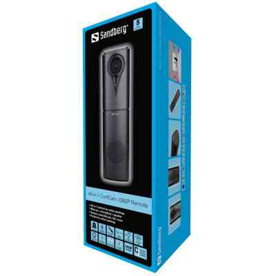 Веб-камера Sandberg All-in-1 ConfCam 1080P Remote Black (134-23) Вінниця