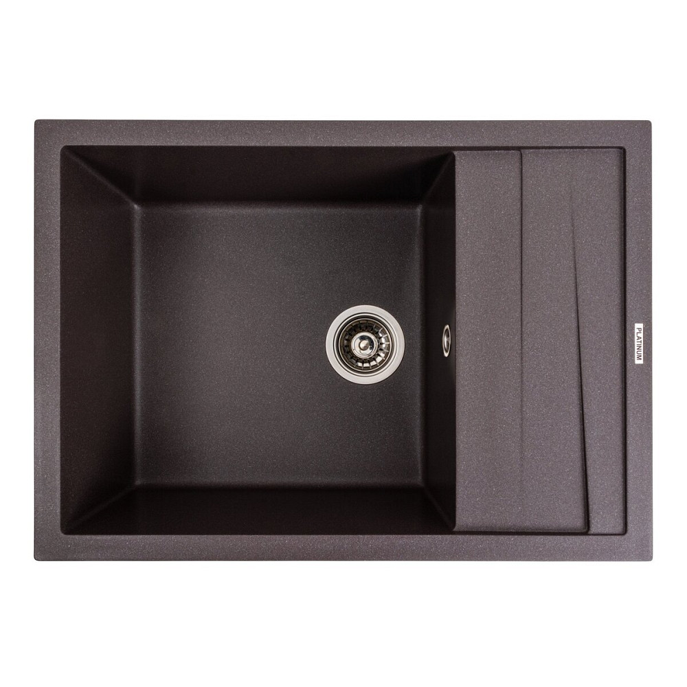 PLATINUM Кухонна мийка гранітна матова 7050 CASCADA Platinum Гренадін Київ - фото 1