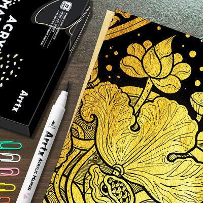 Художній маркер Arrtx акрилові AACM-0500-10A (LC303601) Вінниця - фото 2