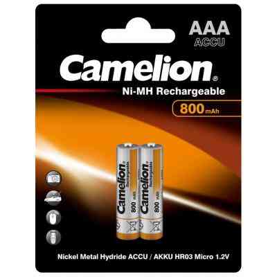 Акумулятор Camelion AAA 800mAh Ni-MH * 2 R03-2BL (NH-AAA800BP2) Вінниця