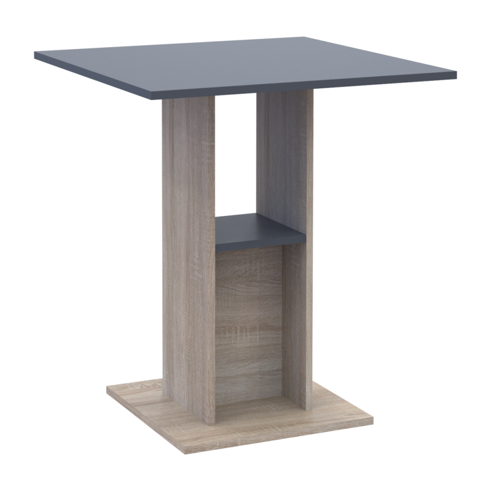 Стіл на кухню Doros Коуд 70х70х74 см Дуб сонома/Графіт (DRS-011440) Львів - фото 4