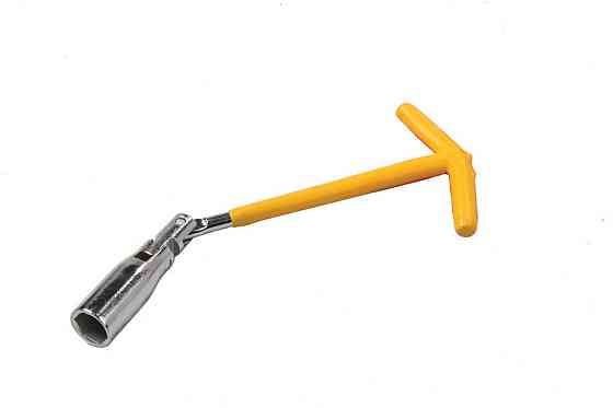 Ключ свічковий MASTERTOOL 16 мм Т-Type із шарніром 73-0100 Коломыя