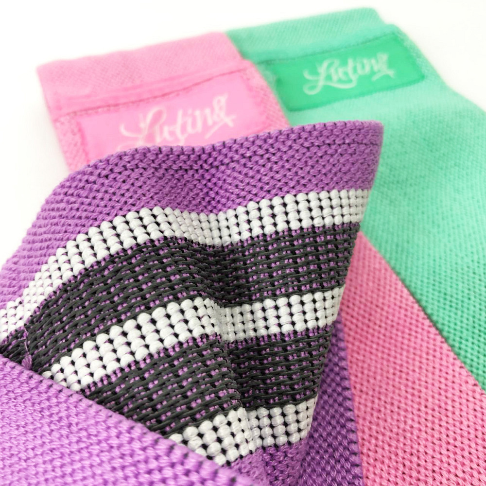 Набор из 5 фитнес-эспандеров LT-003 3 шт, Тренажер для дома на все группы, Эспандер-петля набор 5 шт NA-94 Львов - изображение 4