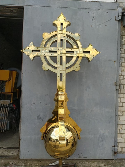 Хрест на купол Церкви Киев - изображение 1