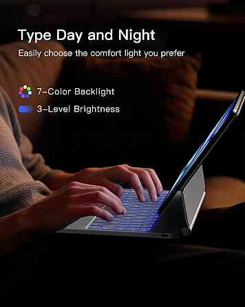 Магнитный кейс-клавиатура для iPad Air 11